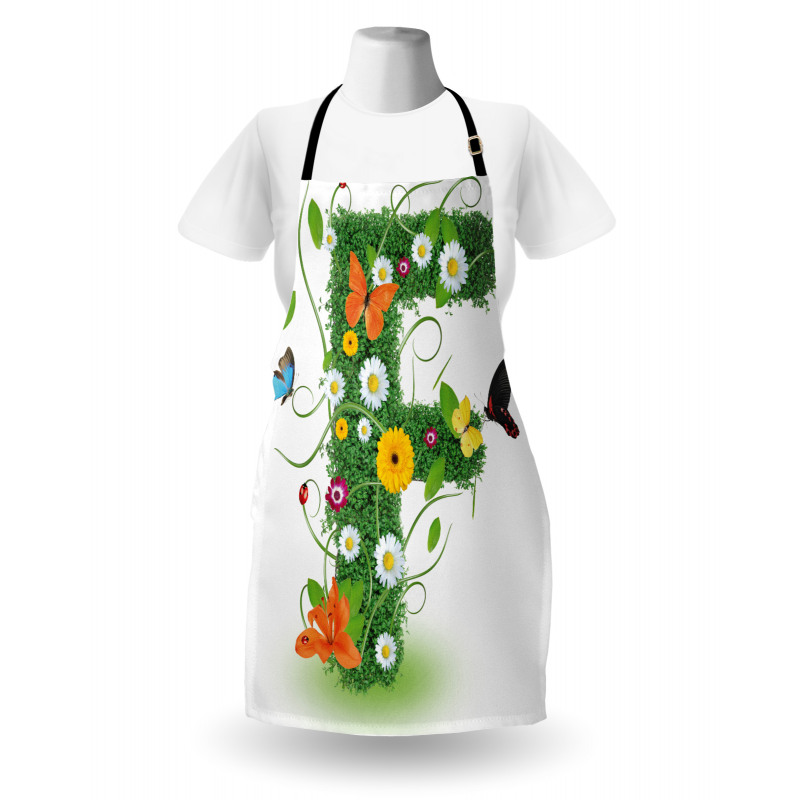 Animals and Flowers F Apron