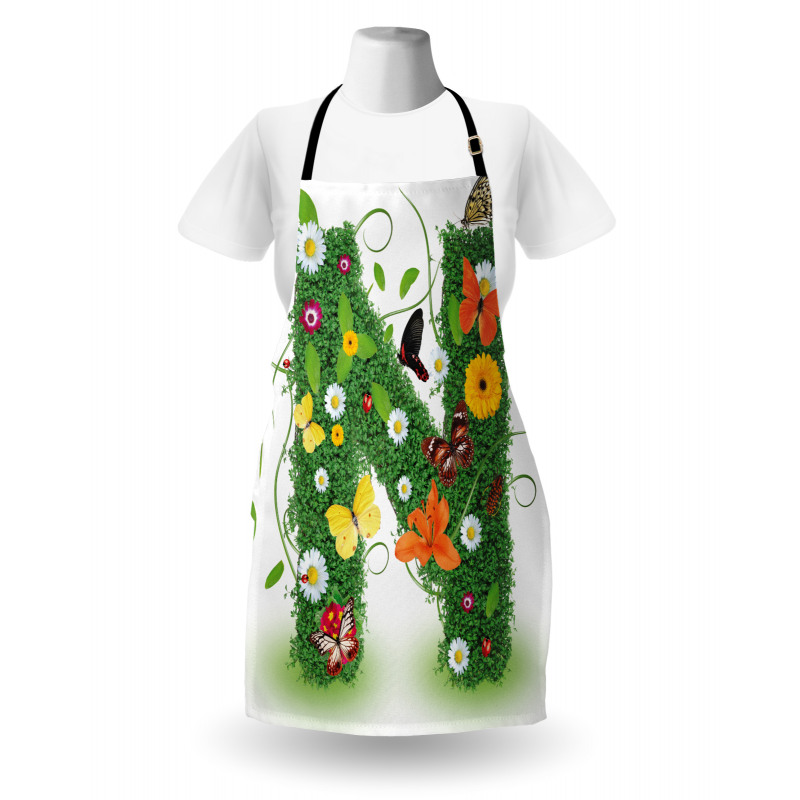 Daisy Butterfly Garden Apron