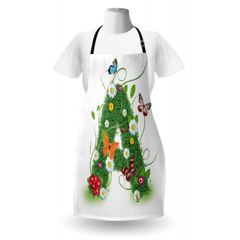 Green Leaves Apron