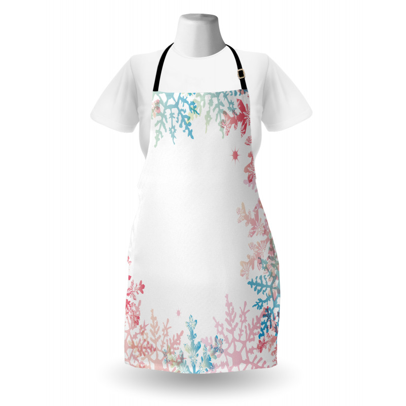 Winter Inspired Pastel Apron