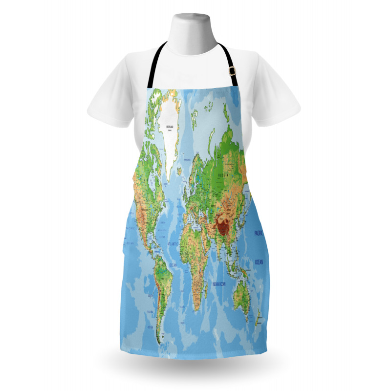 Topographic Education Apron