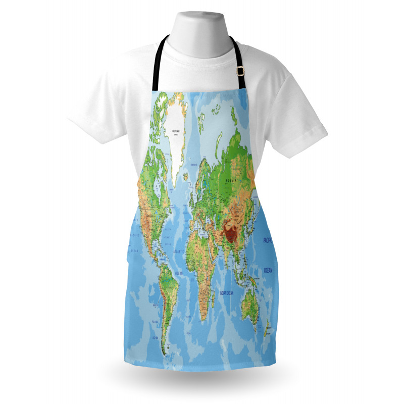 Topographic Education Apron