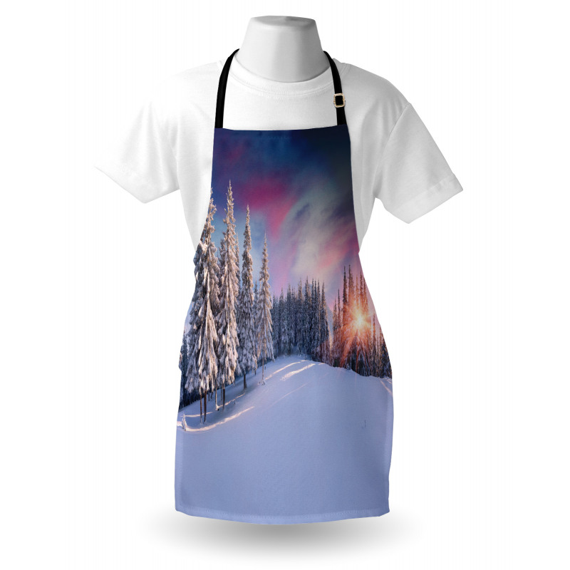 Idyllic Serene Panorama Apron