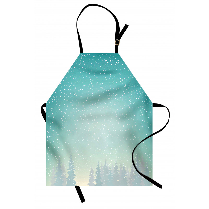 Spruce Forest Snow Woods Apron
