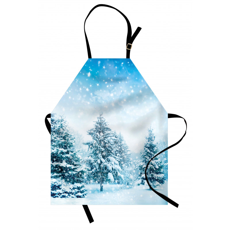 Fir Trees Mountainside Apron