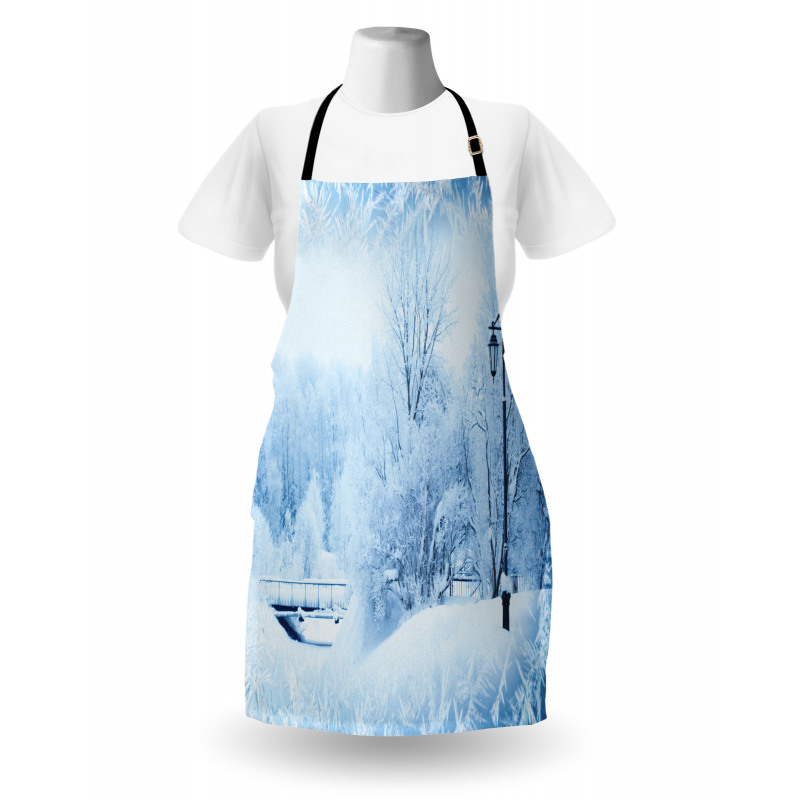 Wonderland Xmas Holiday Apron