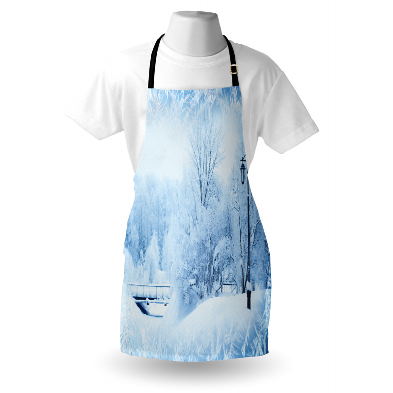 Wonderland Xmas Holiday Apron