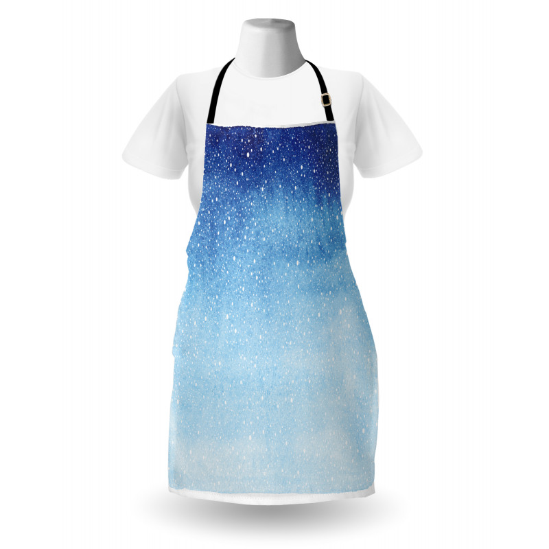 Watercolor Shades Xmas Apron