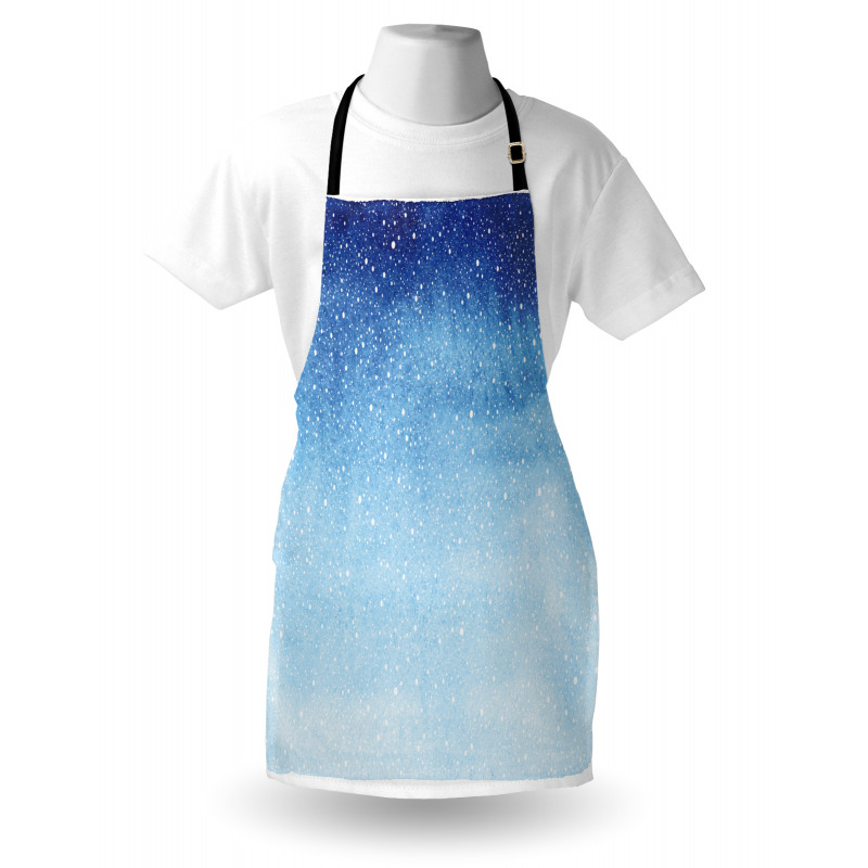 Watercolor Shades Xmas Apron