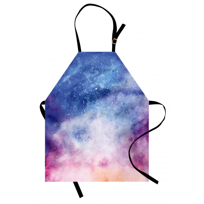 Watercolor Space Apron