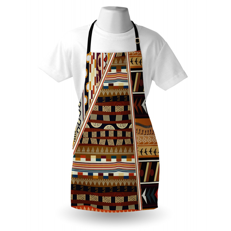 Geometrical Folkloric Apron