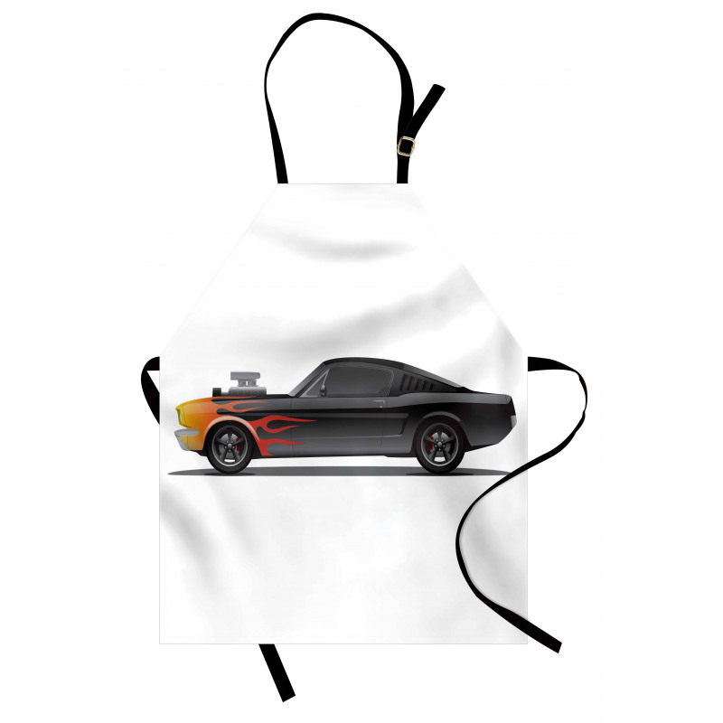 Retro Supercharger Vehicle Apron