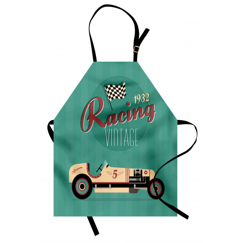 Vintage Style Automobile Apron