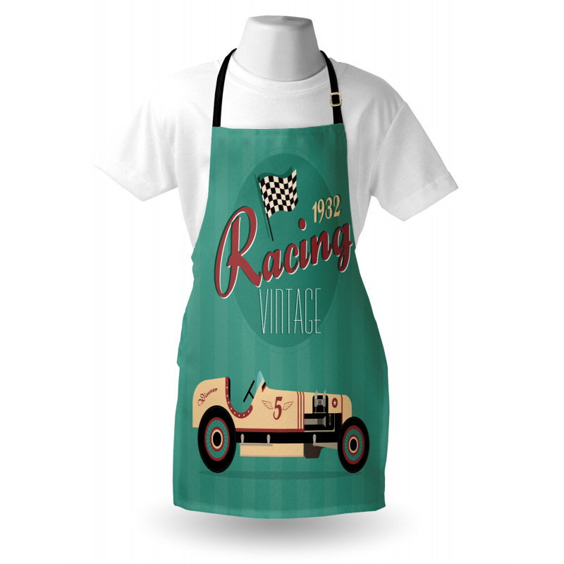 Vintage Style Automobile Apron