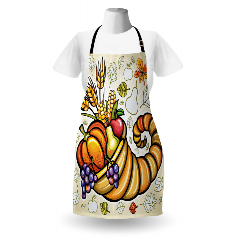 Cornucopia Theme Food Apron