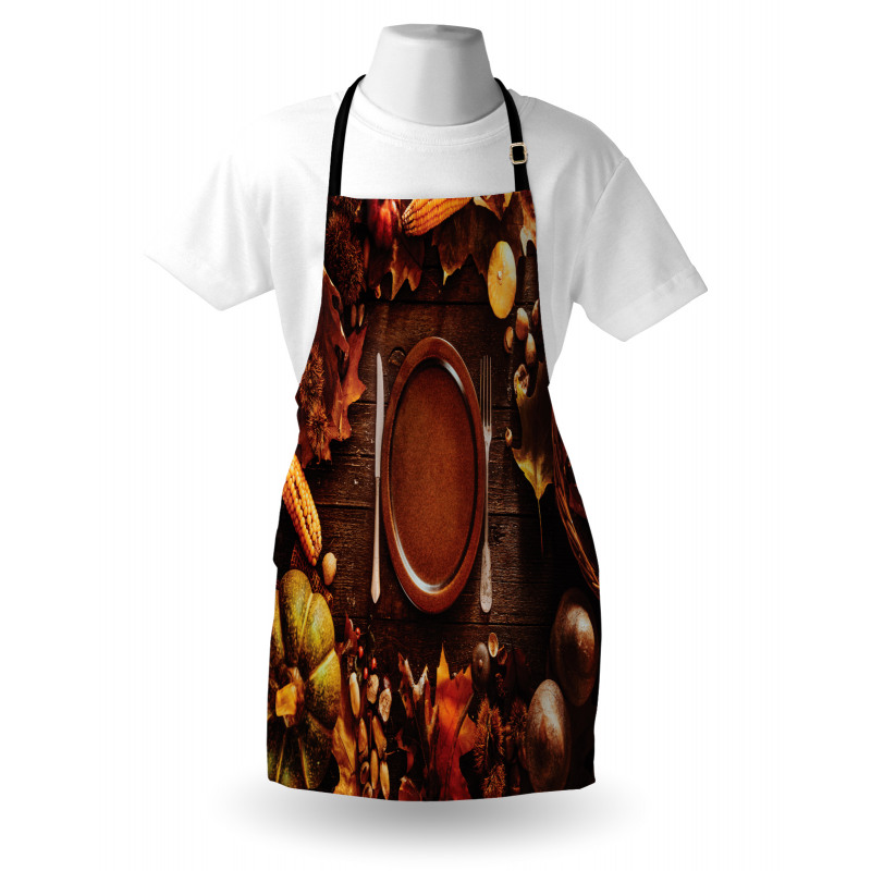 Dinner at Thanksgiving Apron