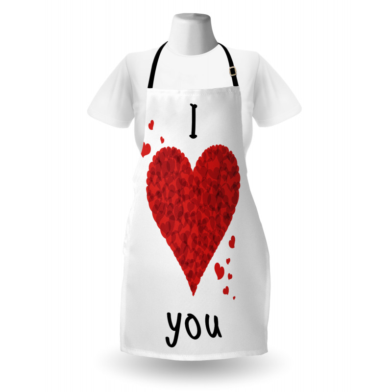 Love Bouquet Heart Apron