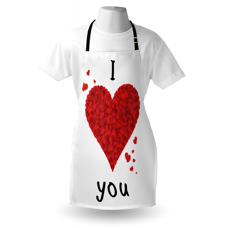 Love Bouquet Heart Apron