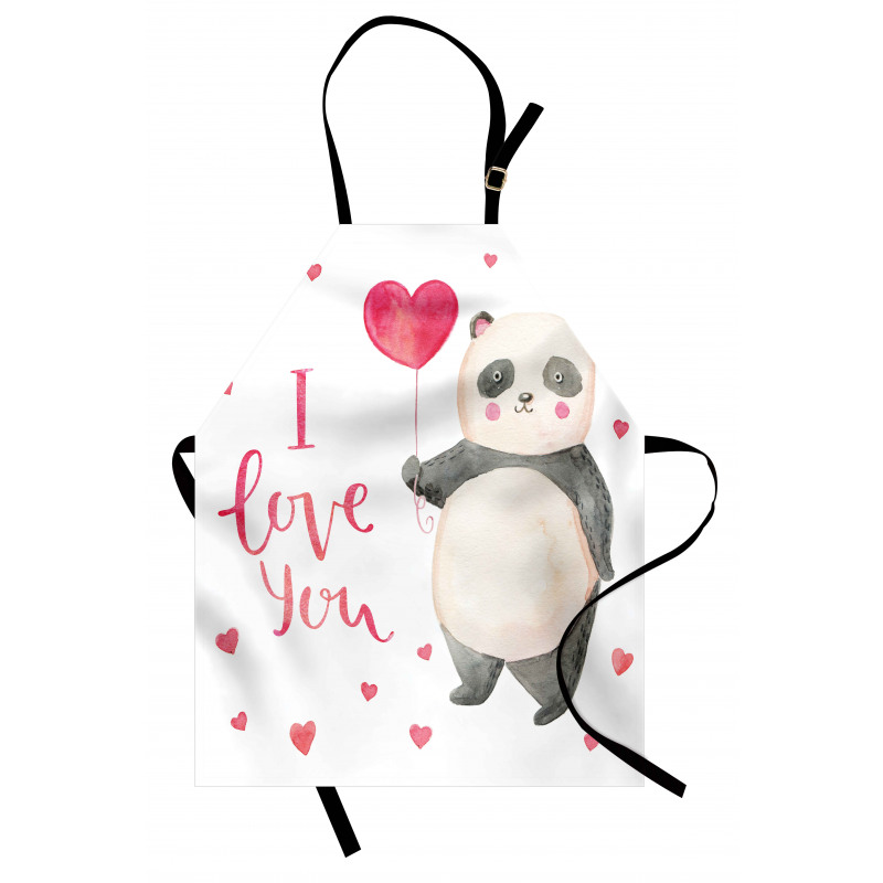 Panda Balloon Apron