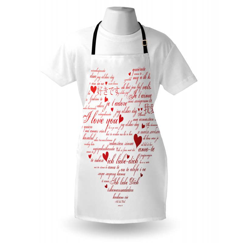 Love Words Universal Apron