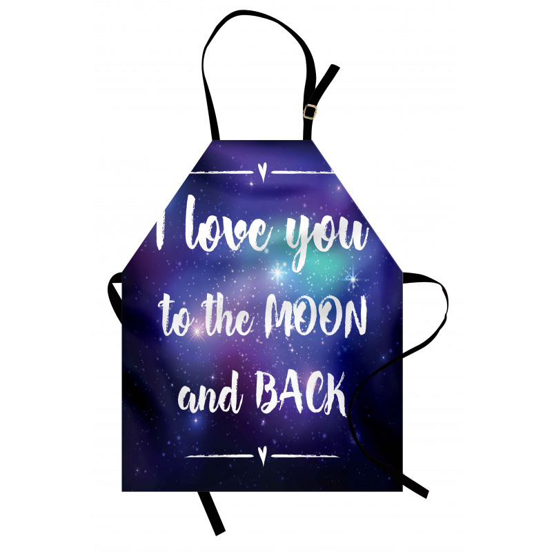 Outer Space Phrase Apron