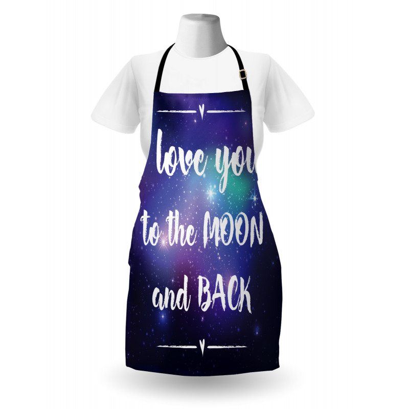 Outer Space Phrase Apron