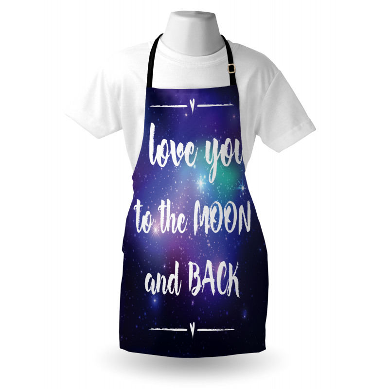 Outer Space Phrase Apron