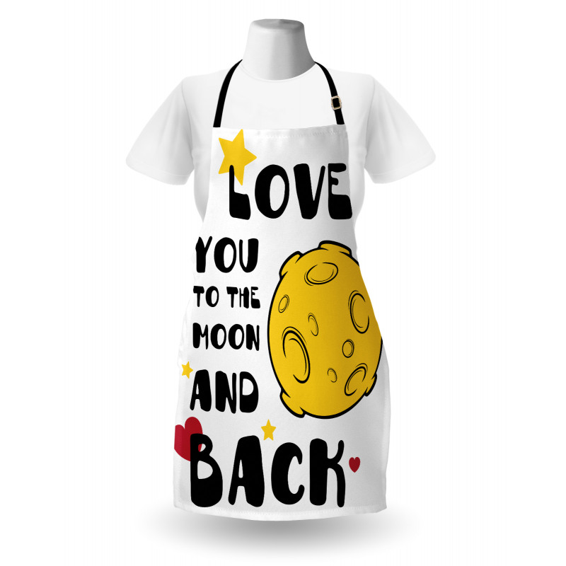 Romance on the Moon Apron