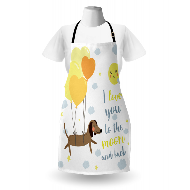 Dogs Balloons Apron