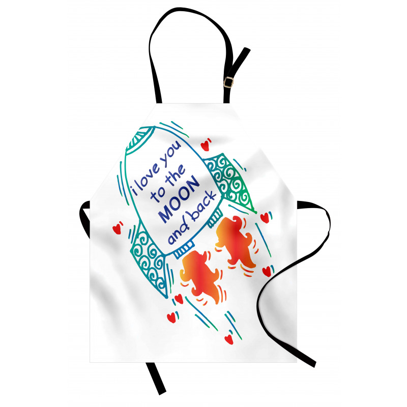 Rocket in Space Apron