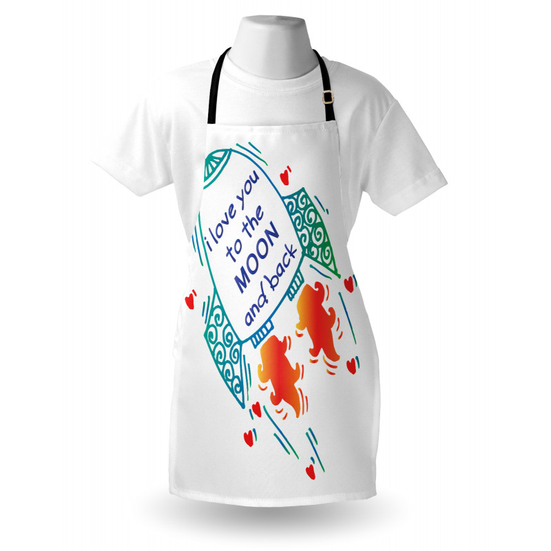 Rocket in Space Apron