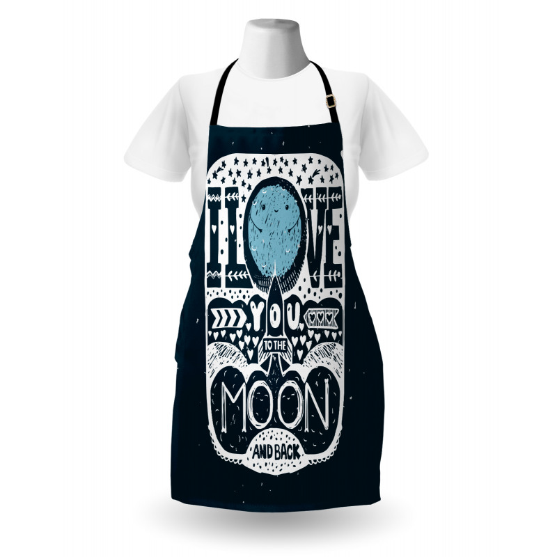 Space Galaxy Stars Apron