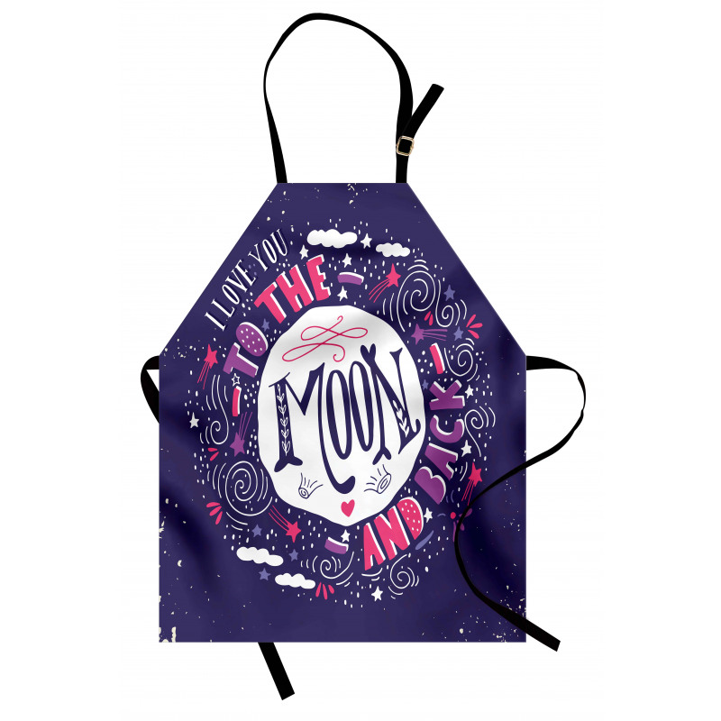 Harvest Sky Clouds Apron