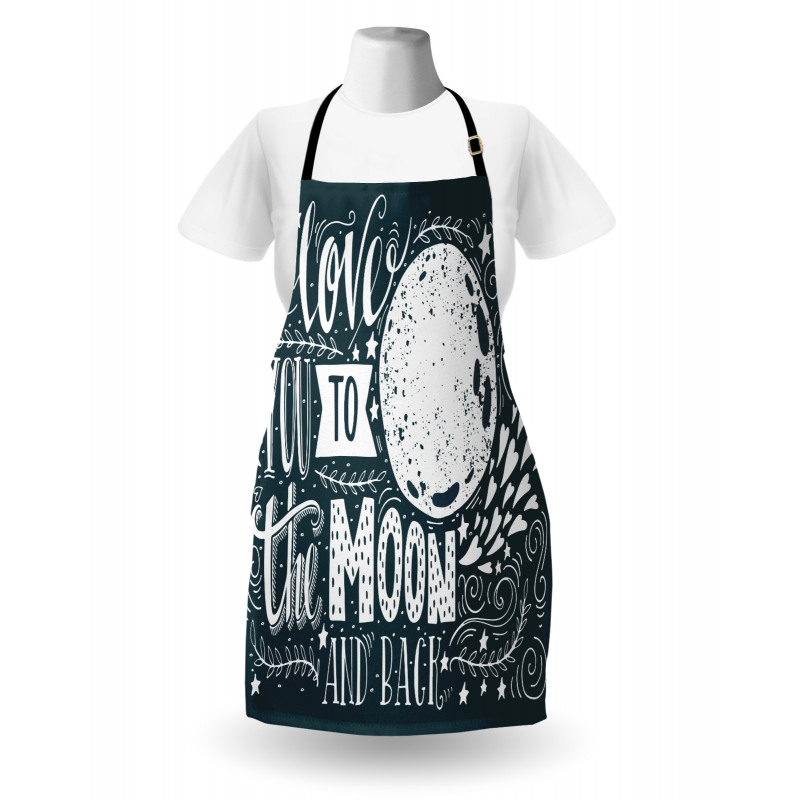 Universe Wish Floral Apron