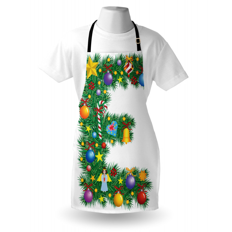 Capitalized E Big Star Apron