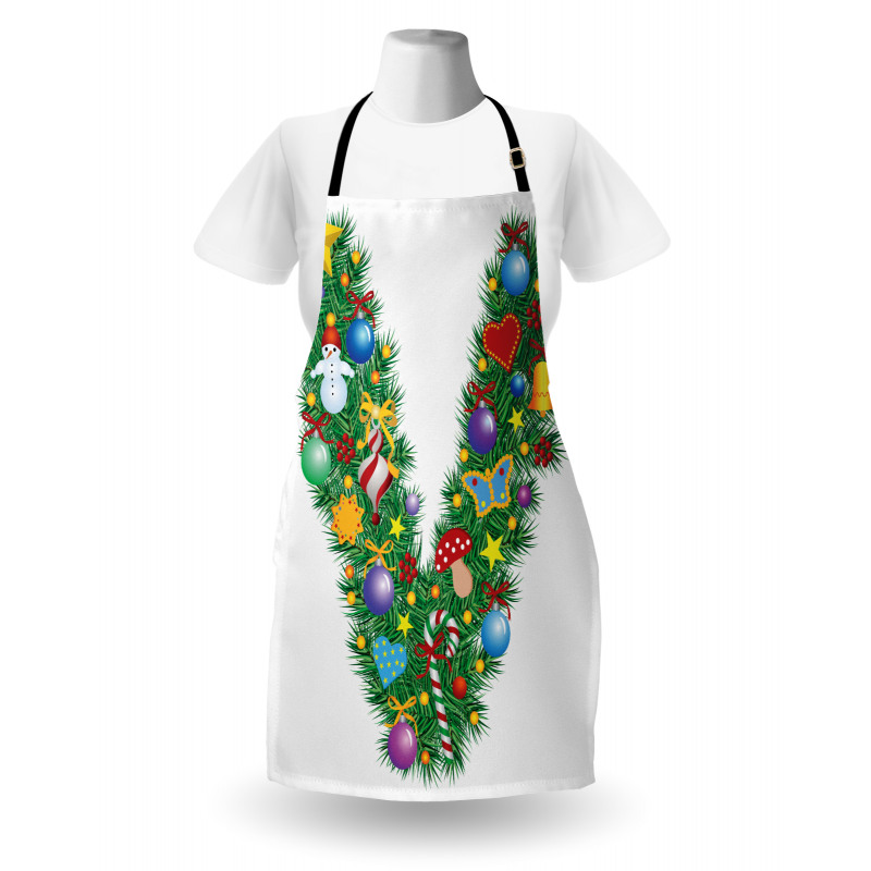 Ornamental Tree Bells Apron