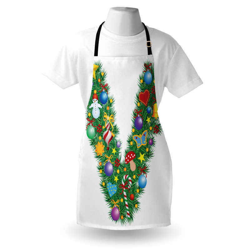 Ornamental Tree Bells Apron