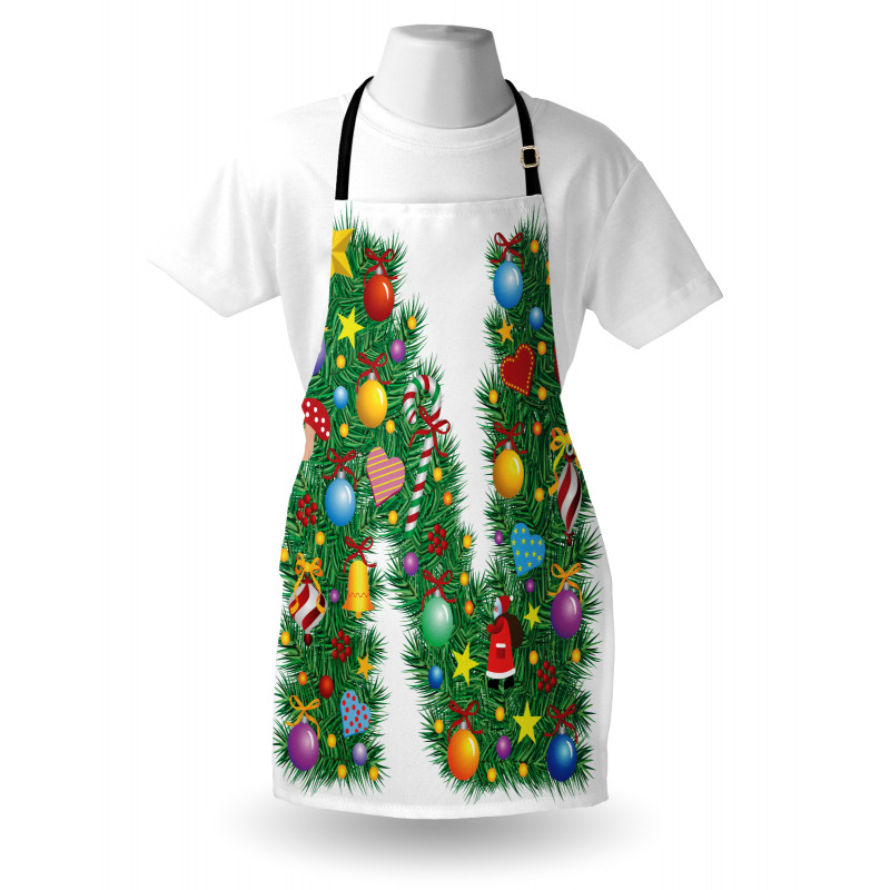 Capital N Pine Leaves Apron