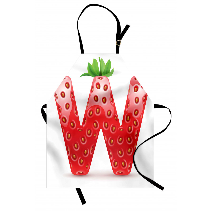 Capital W Strawberry Apron