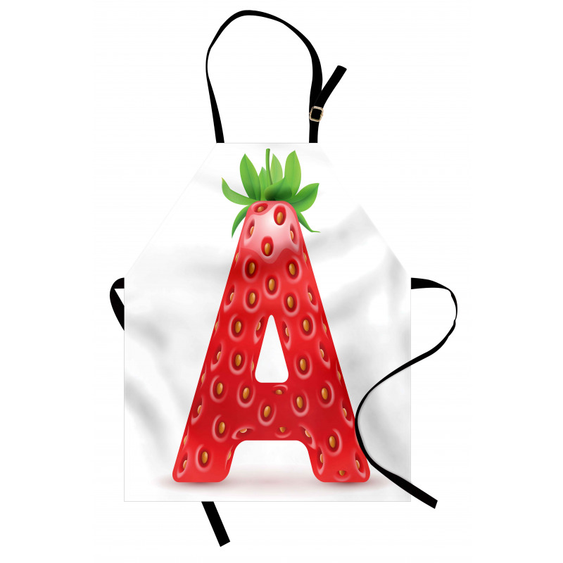 Fun Strawberry Theme Apron