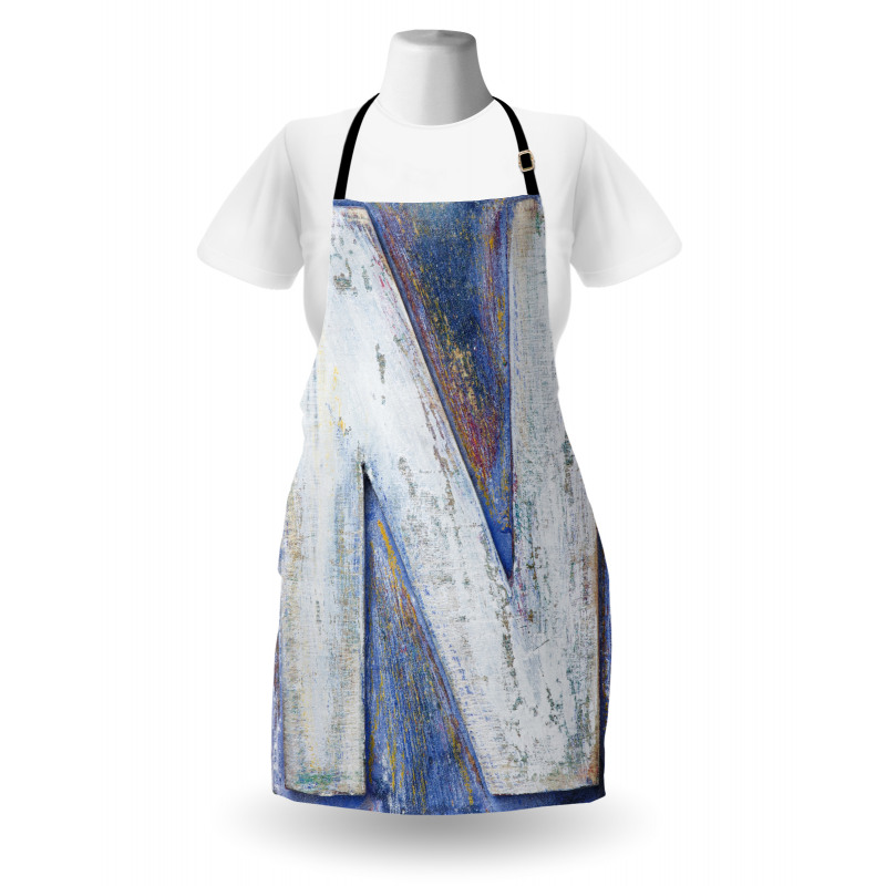 N from Alphabet Apron