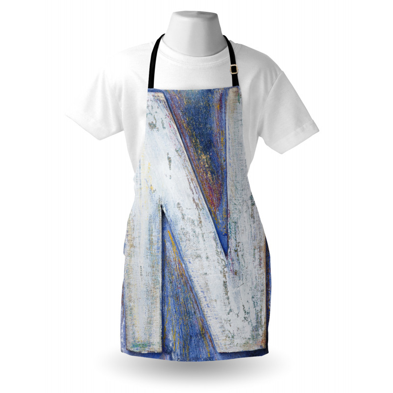 N from Alphabet Apron