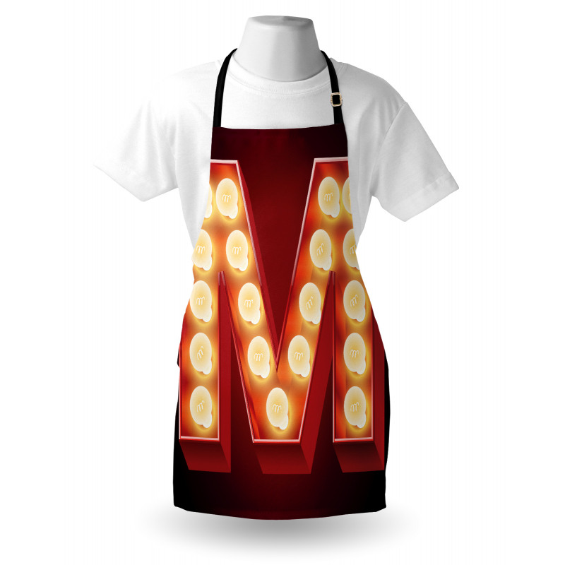 Vintage Type Old Movie Apron