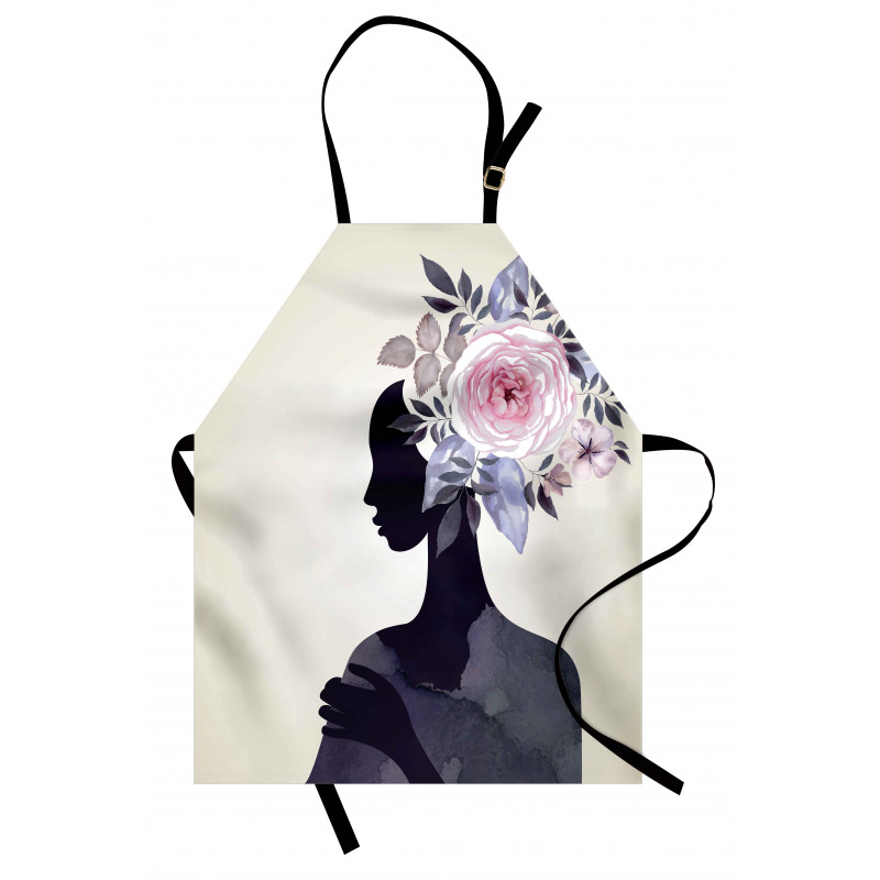 Lady Flower Feminine Apron