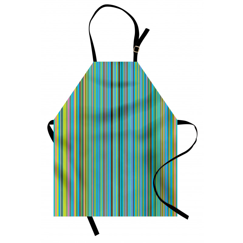 Retro Thin Stripes Apron