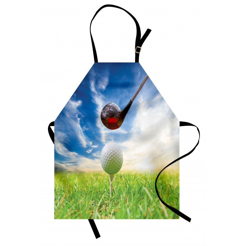 Golf Club and Ball Apron