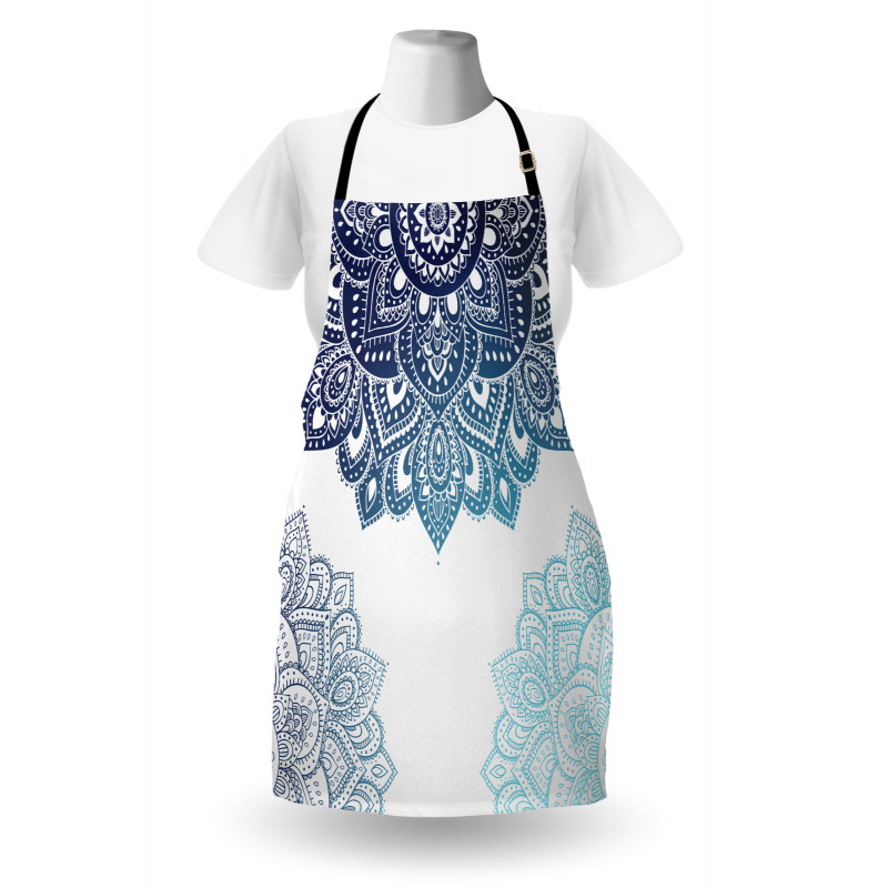 Vibrant Colored Mandala Apron