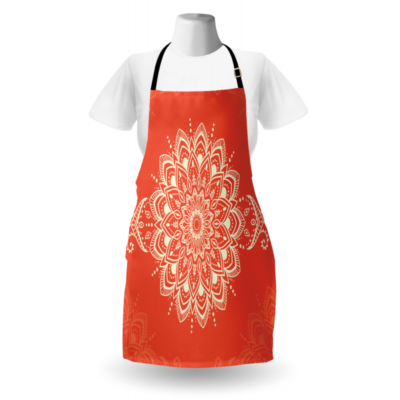 Cosmos Concept Mandala Art Apron