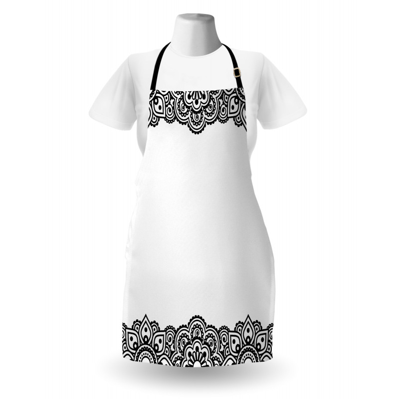 Folkloric Oriental Curls Apron