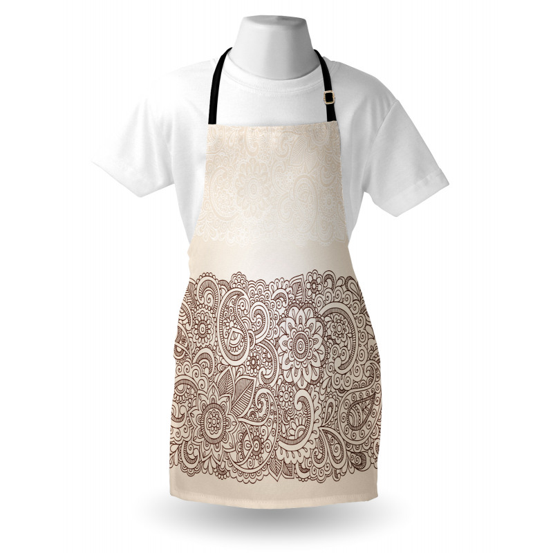 Mandala Paisley Pattern Apron